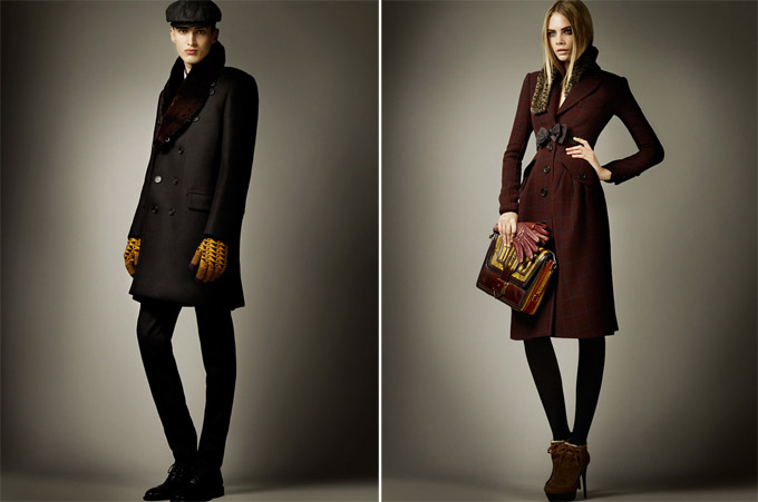 Burberry Prorsum pre autumn fall 2012